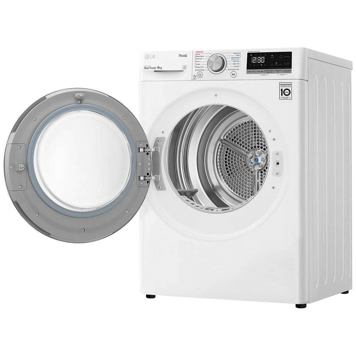 LG 8kg Heat Pump Dryer with Inverter Control DVH5-08W