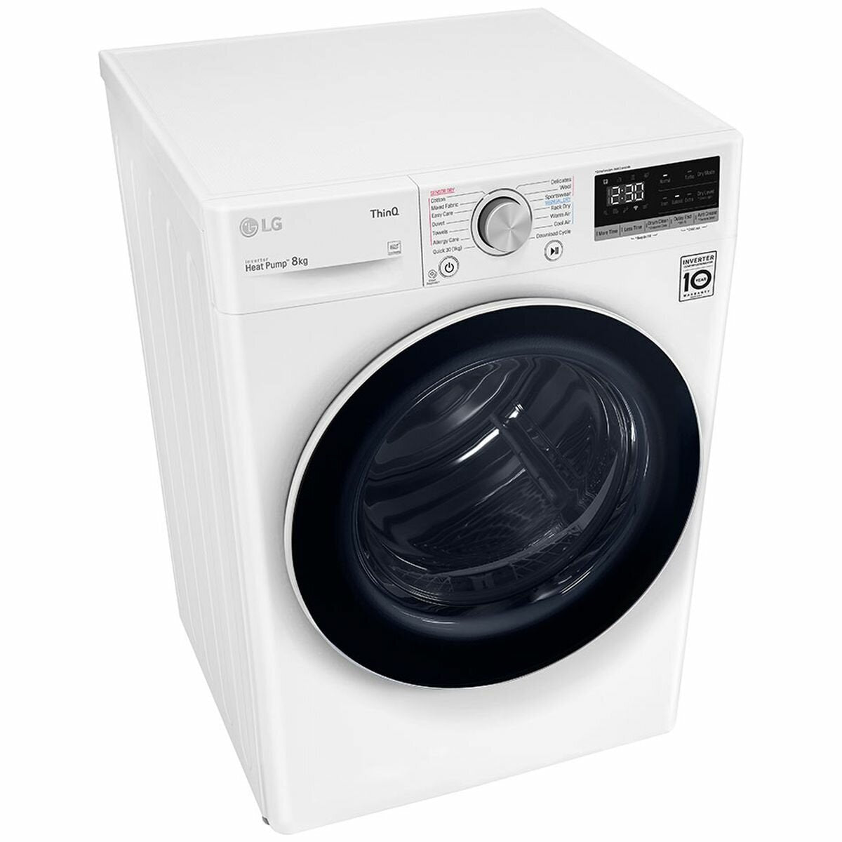 LG 8kg Heat Pump Dryer with Inverter Control DVH5-08W