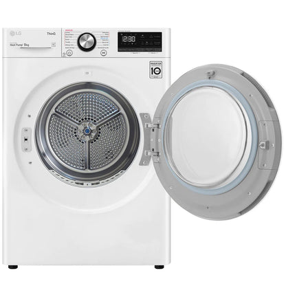 LG Series 9 9kg Heat Pump Dryer with Inverter Control DVH9-09W