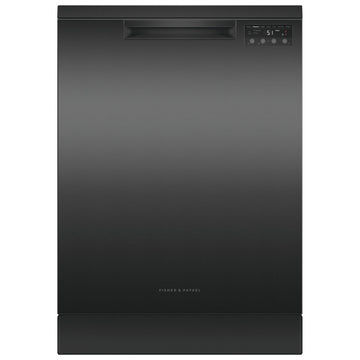 Fisher & Paykel 60cm Freestanding Dishwasher Black Stainless Steel DW60FC1B2