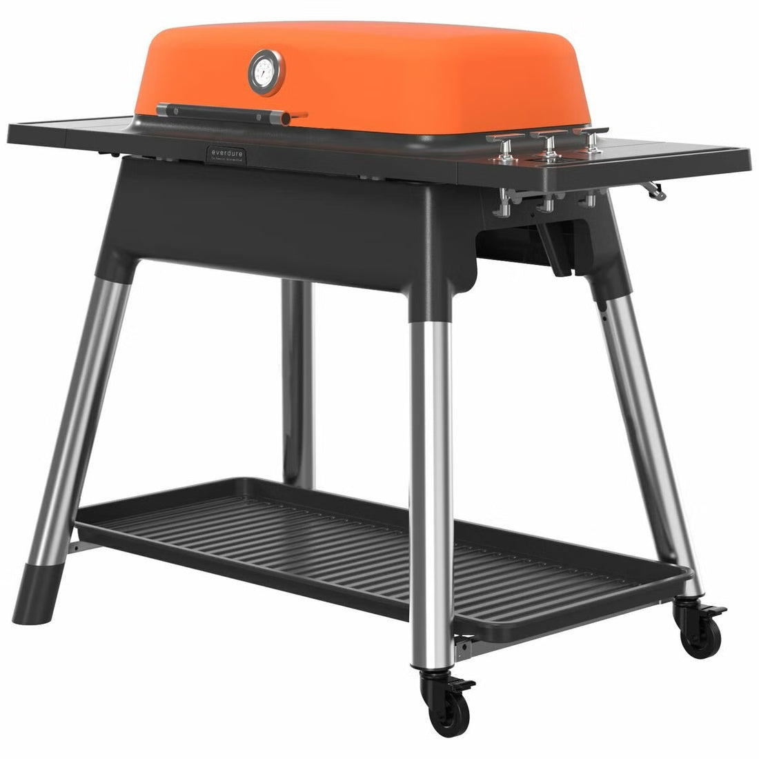 Everdure Furnace 3 Burner Gas BBQ with Stand Orange E3G1OA
