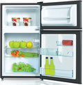 Compact Esatto EBF91S bar fridge with freezer and crisper drawer