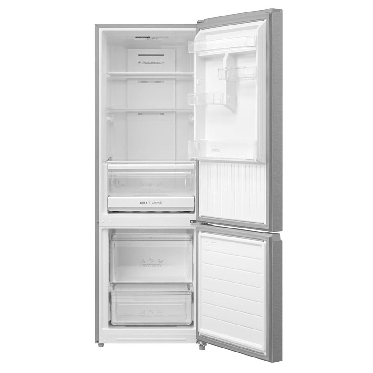 Esatto 325L Bottom Mount Frost Free Fridge Inox EBM325X