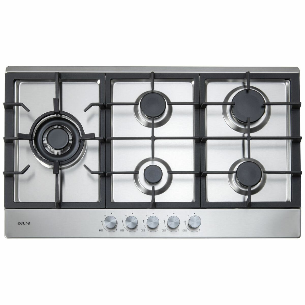 Euro Appliances 90cm Gas Cooktop ECT90G5X