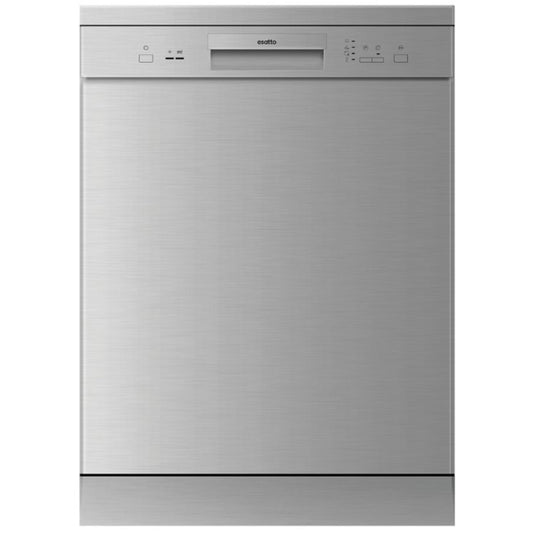 Esatto 60cm Freestanding Silver Dishwasher EDW6004S