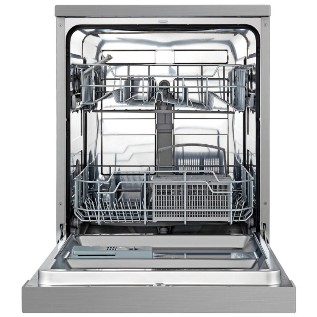 Esatto 60cm Freestanding Silver Dishwasher EDW6004S