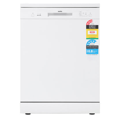 Esatto 60cm Freestanding Dishwasher White EDW6004W