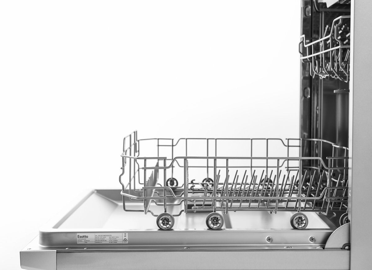 Esatto 60cm Freestanding Stainless Steel Dishwasher EDW7CS