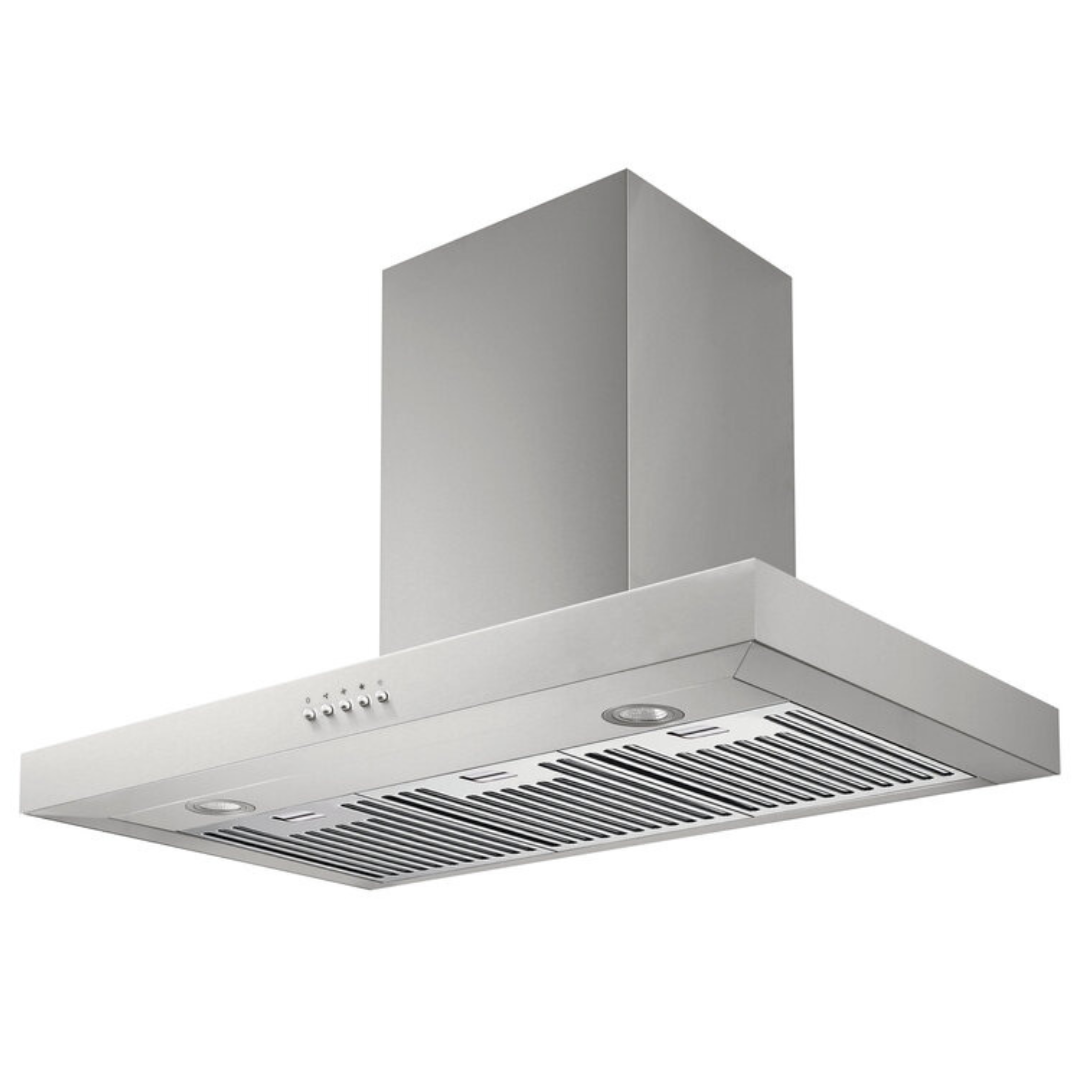 Esatto 90cm Box Canopy Rangehood ERBC90BS