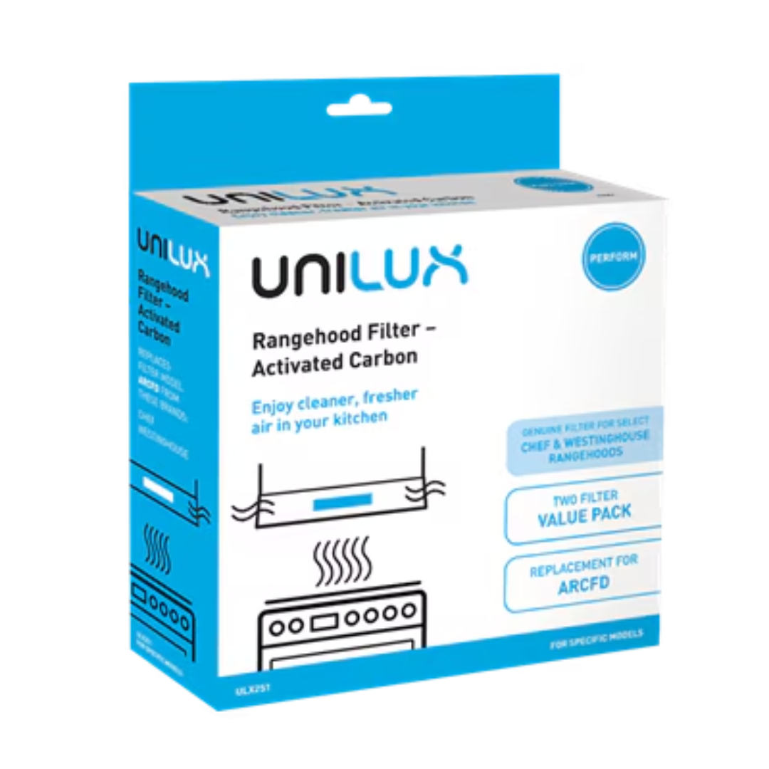 Unilux Activated Carbon Rangehood Filter 2-Pack ULX251