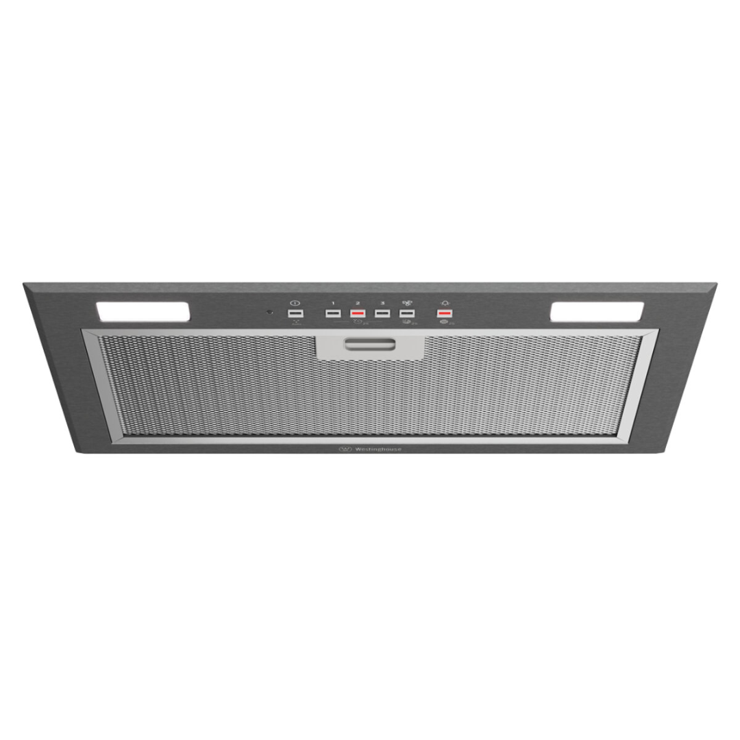 Westinghouse 52cm Integrated UnderMount Rangehood with Hob2Hood Dark Stainless Steel WRI525BC