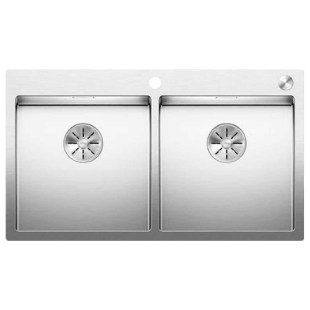 Blanco Claron 400/400-IF/A Inset Bowl Stainless Steel CLARON400400IFAK5 (Factory Clearance)