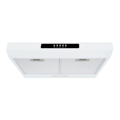 Esatto 60cm Fixed Rangehood White ERF60W