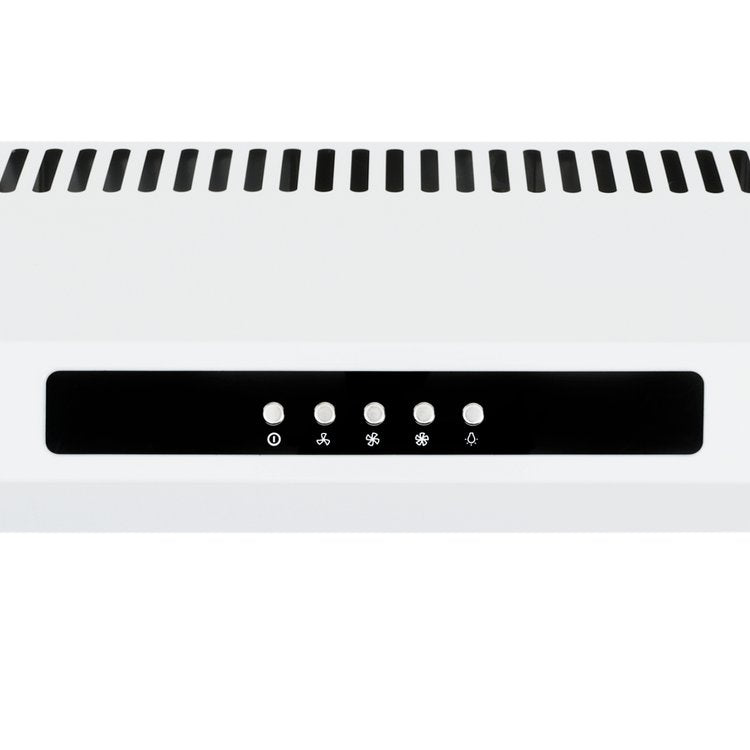 Esatto 60cm Fixed Rangehood White ERF60W