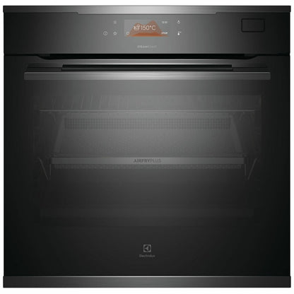 Electrolux 60cm Pyrolytic Dark Stainless Steel Oven with Steam EVEP619DSE