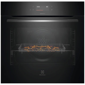 Electrolux 60cm 600 Series Pyrolytic Oven with SteamBake and Food Probe Black EVEP6616DF