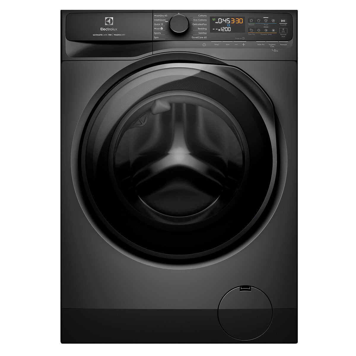Electrolux UltimateCare 700 10kg/6kg Front Load Washer Dryer Dark Onyx EWW1043R7SC