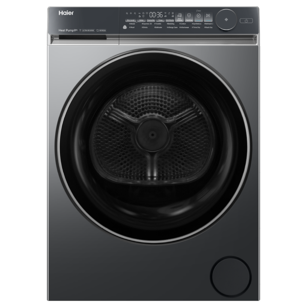 Haier 500 Series 9kg Heat Pump Dryer Dark HDHP90NB1