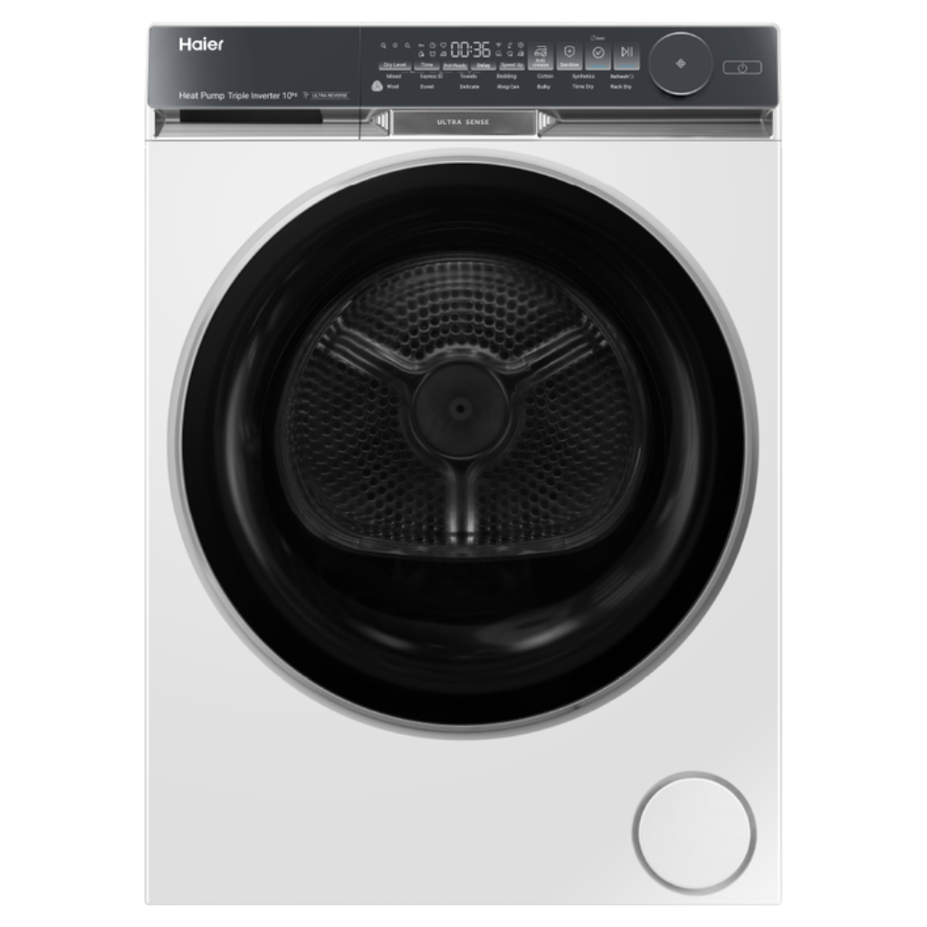 Haier 500 Series 10kg Heat Pump Dryer White HDHP10DW1