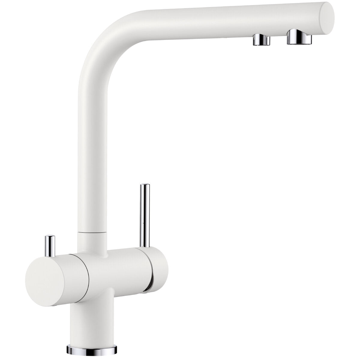 Blanco Fontas II Dual Lever Filtered Mixer Tap White FONTASWF