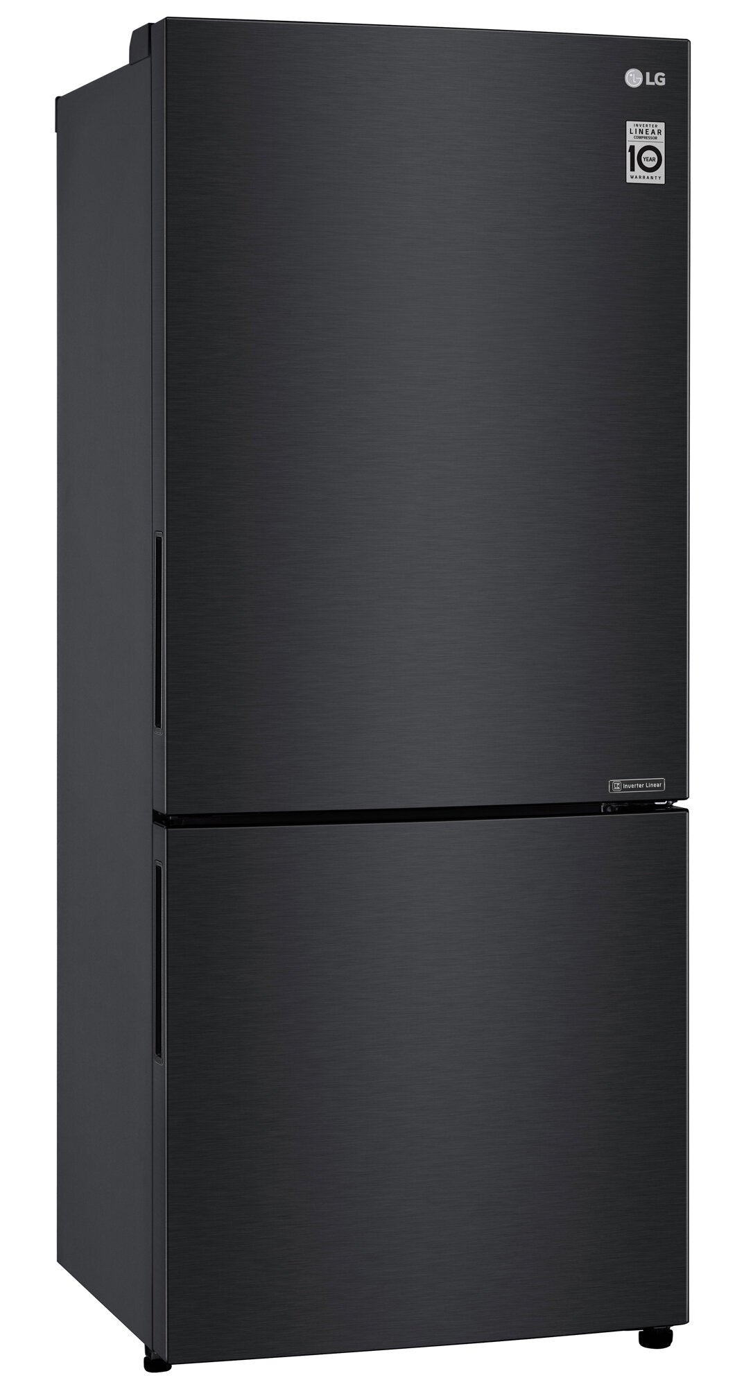 LG 420L Bottom Mount Fridge Matte Black GB-455MBL