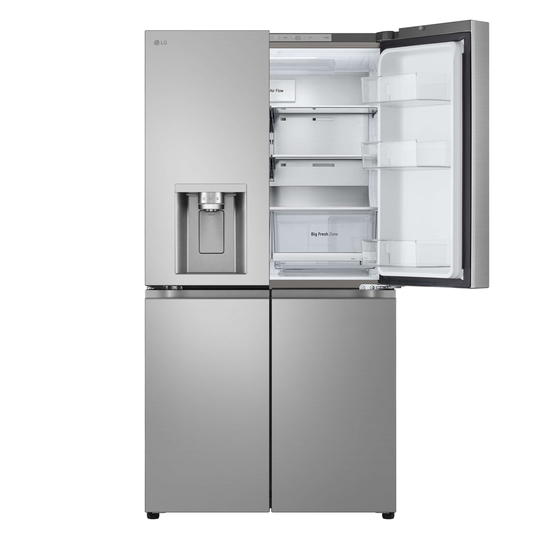 LG 637L French Door Fridge with Ice and Water Stainless Steel GF-L700PL