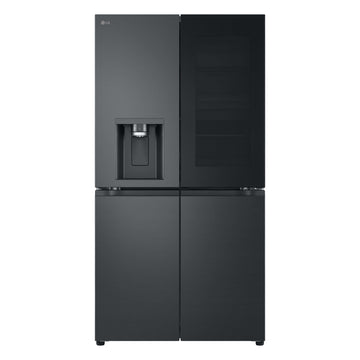 LG 847L Instaview French Door Fridge Matte Black GF-V900MBLC