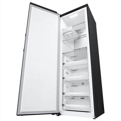 LG 324L Upright Freezer Matte Black GP-F324MBL