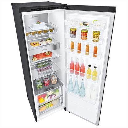 LG 386L Upright Fridge Matte Black GP-R386MBL