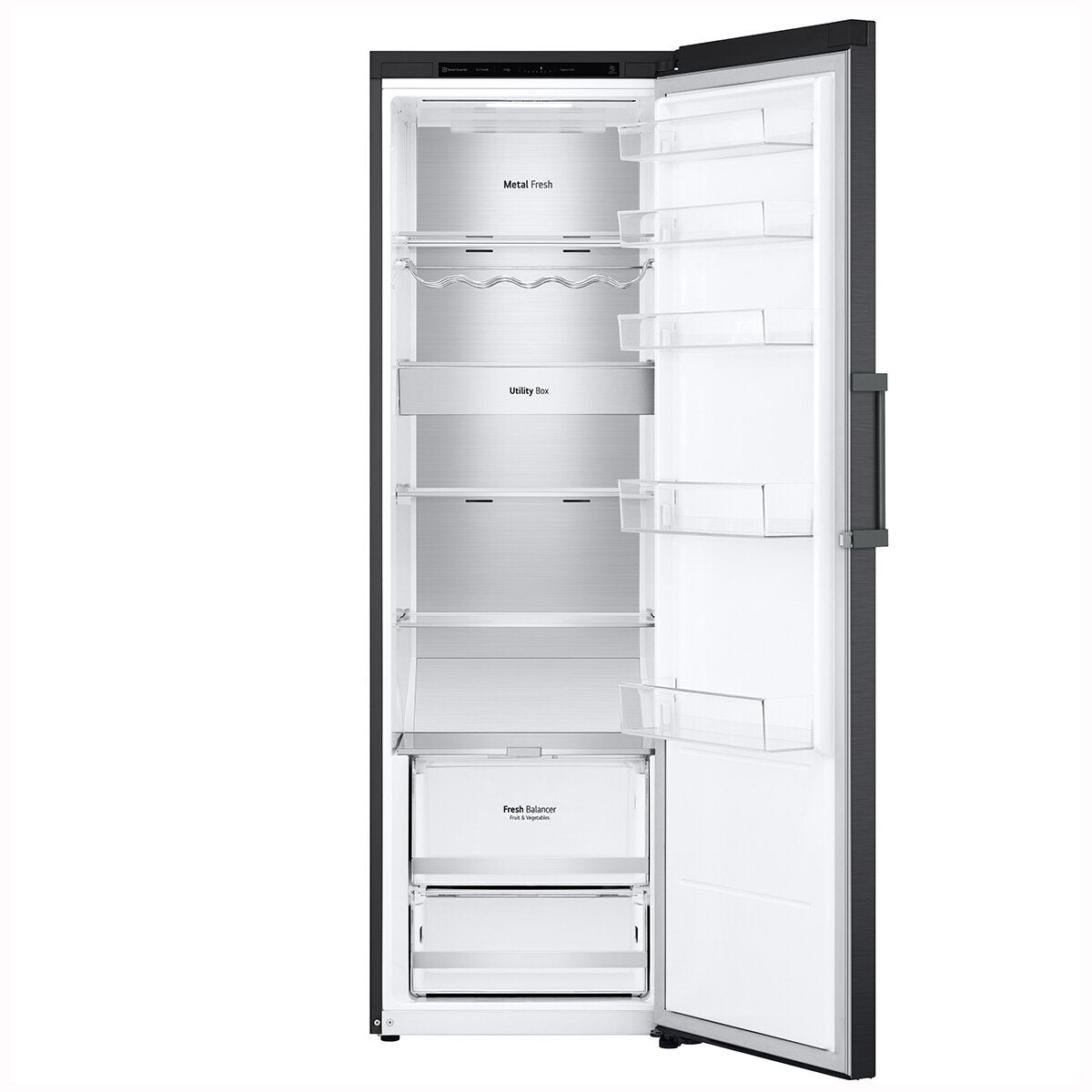 LG 386L Upright Fridge Matte Black GP-R386MBL