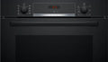 Bosch 60cm oven with 3D Hotair, pop-out controls and Cleaning Assistance
