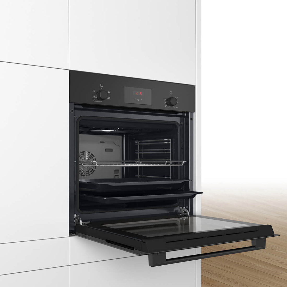 Bosch Series 2 60cm Built in Oven Black HBF134EB1A