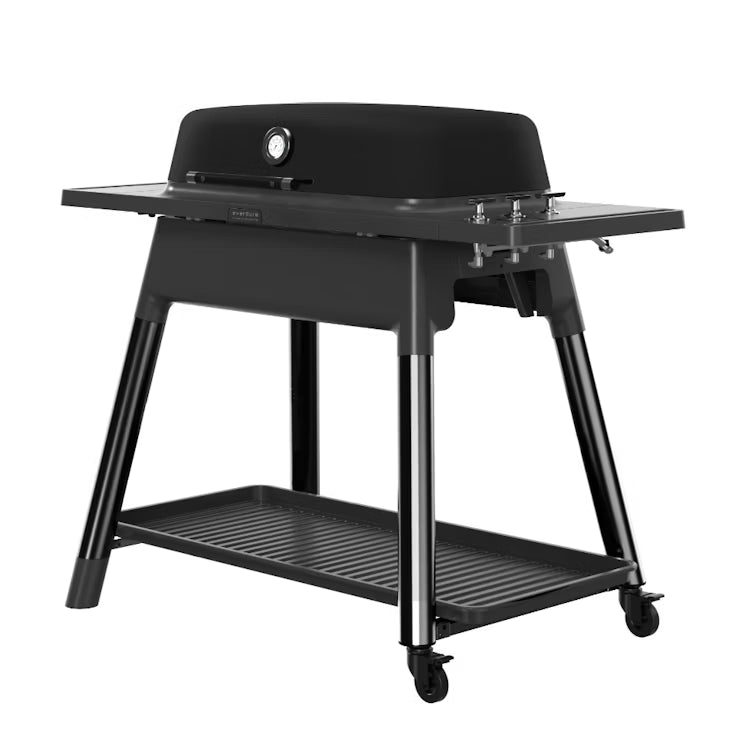 Everdure Furnace 3 Burner Gas BBQ with Stand Black HBG3B
