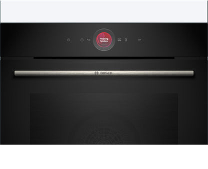 Bosch Series 8 60cm Built-in Black Oven with Air Frying HBG7741B1A