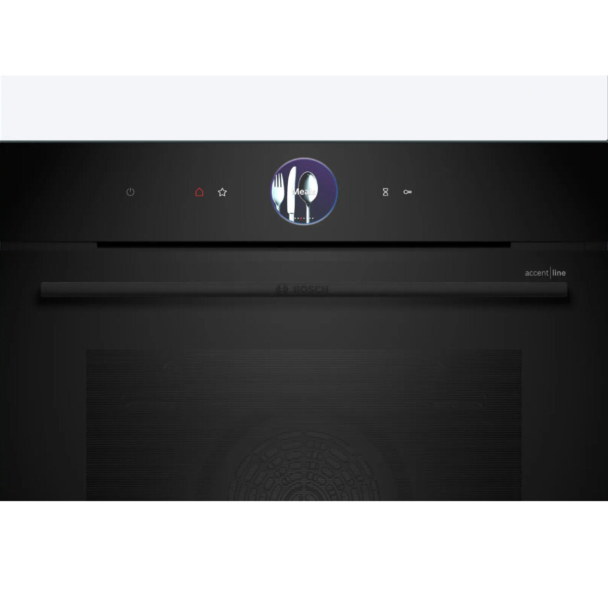 Bosch Series 8 Accentline 60cm Built-in Multifunction Oven Black HBG976MB1A