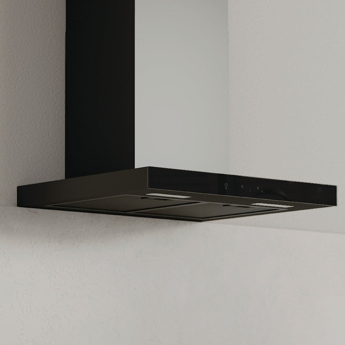 Haier 60cm 600 Series Canopy Rangehood Black HC60BMB2