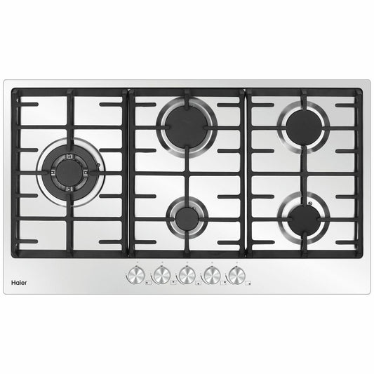 Haier 90cm Stainless Steel Gas Cooktop HCG905WFCX3