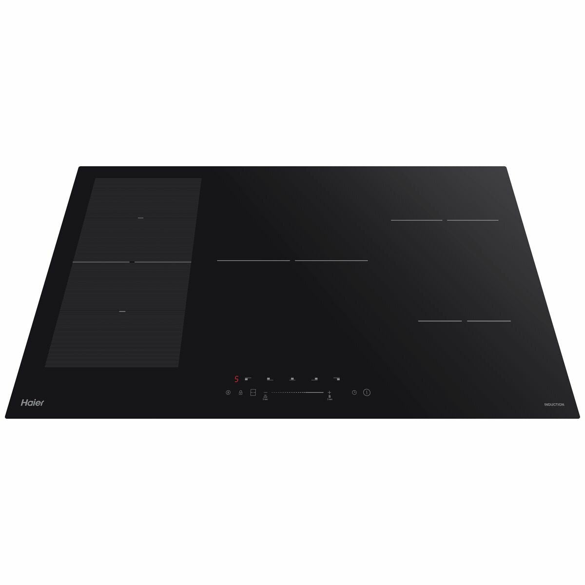 Haier 90cm Induction Cooktop Five Zones with Flexi Zone HCI905FTB3