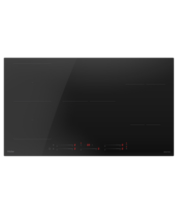 Haier 90cm 500 Series Induction Cooktop Flexi Zone Black HCI905FTB4