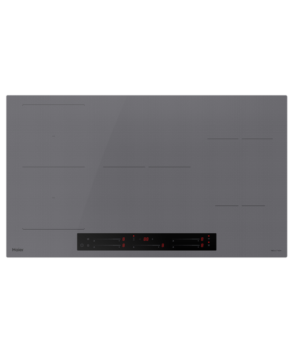 Haier 90cm 500 Series Induction Cooktop Flexi Zone Grey HCI905FTG4