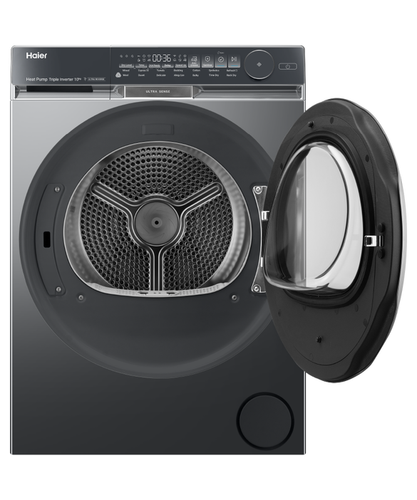 Haier 500 Series 10kg Heat Pump Dryer Dark HDHP10DB1