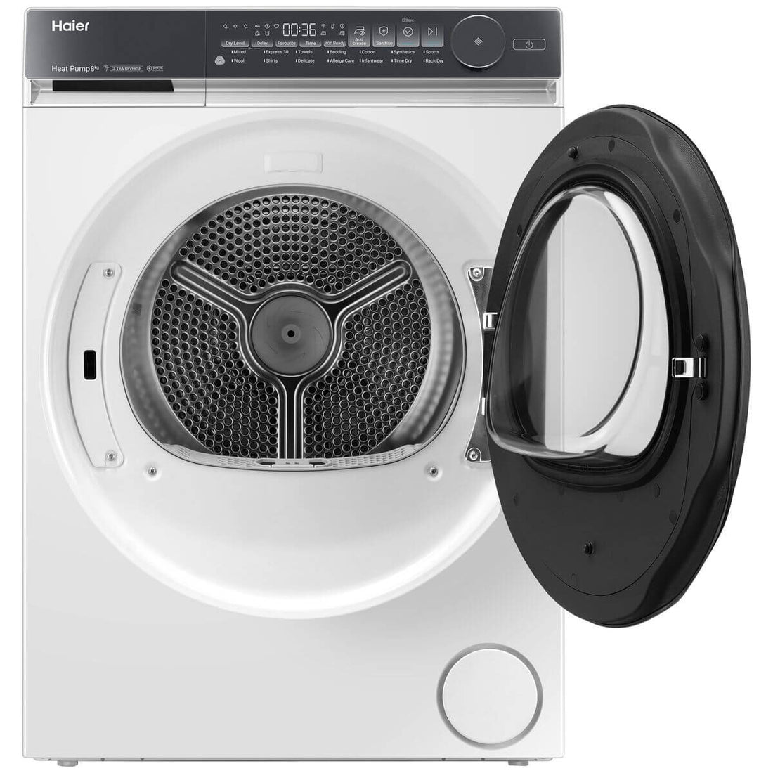 Haier 500 Series 8kg Heat Pump Dryer White HDHPS80NW1