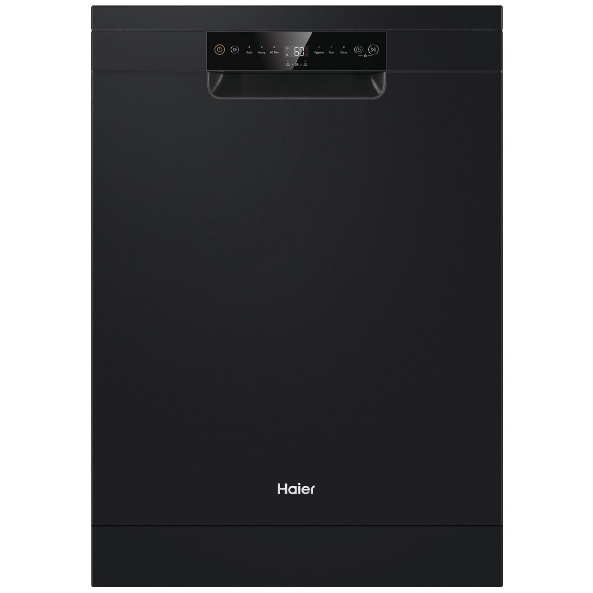 Haier 300 Series Freestanding Dishwasher Black HDW13F0B1