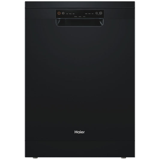 Haier 300 Series Freestanding Auto Wash Dishwasher Matte Black HDW13V1B1