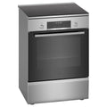 Bosch Series 6 60cm Pyrolytic Induction Upright Oven HLS79R351A stainless steel