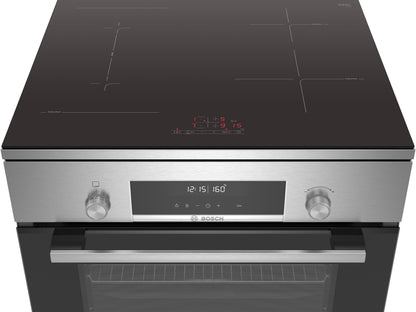 Bosch Series 6 60cm Freestanding Pyrolytic Induction Upright Oven/Stove HLS79R351A