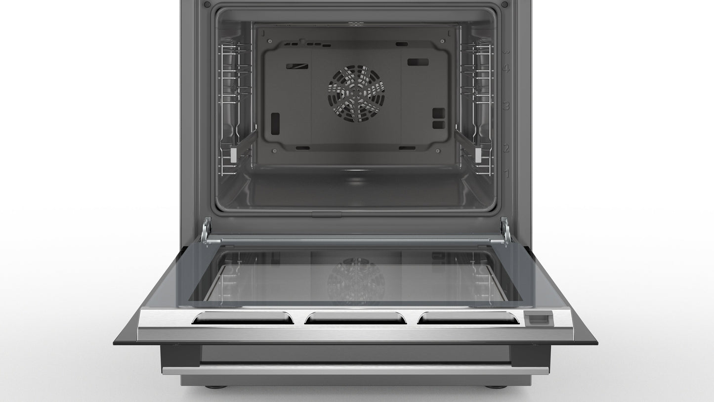 Bosch Series 6 60cm Freestanding Pyrolytic Induction Upright Oven/Stove HLS79R351A