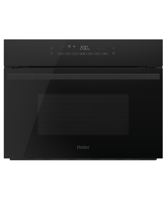 Haier 60cm 500 Series 11 Function Built-in Companion Combi-Microwave Oven Black HMO60S11EB1