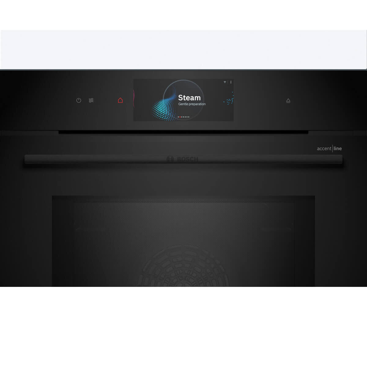 Bosch Series 8 Accentline Multifunction Oven with Microwave and Steam Black HNG978QB1A