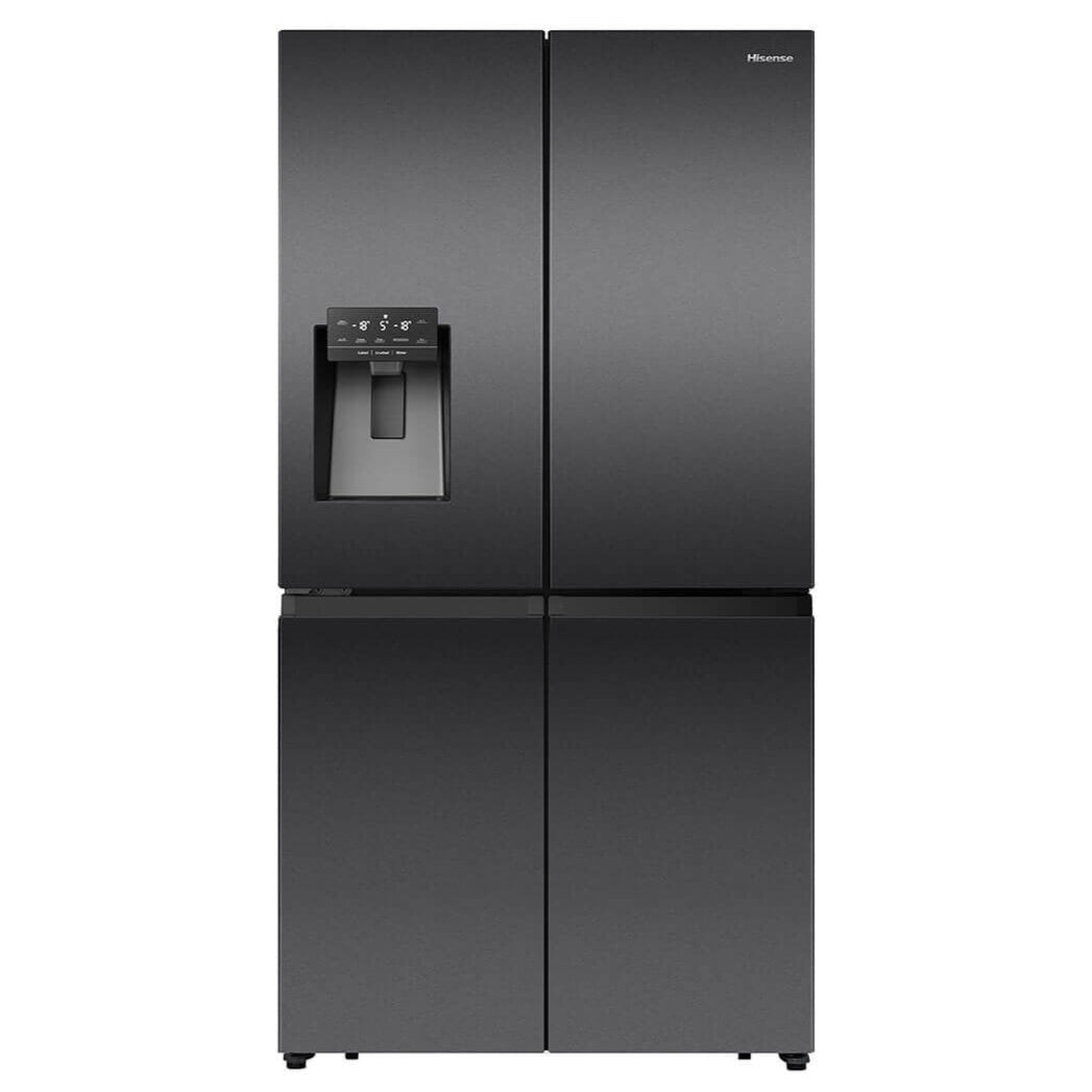 Hisense 585L PureFlat Eclipse Refrigerator Dark Stainless Steel HRCD586TBWB